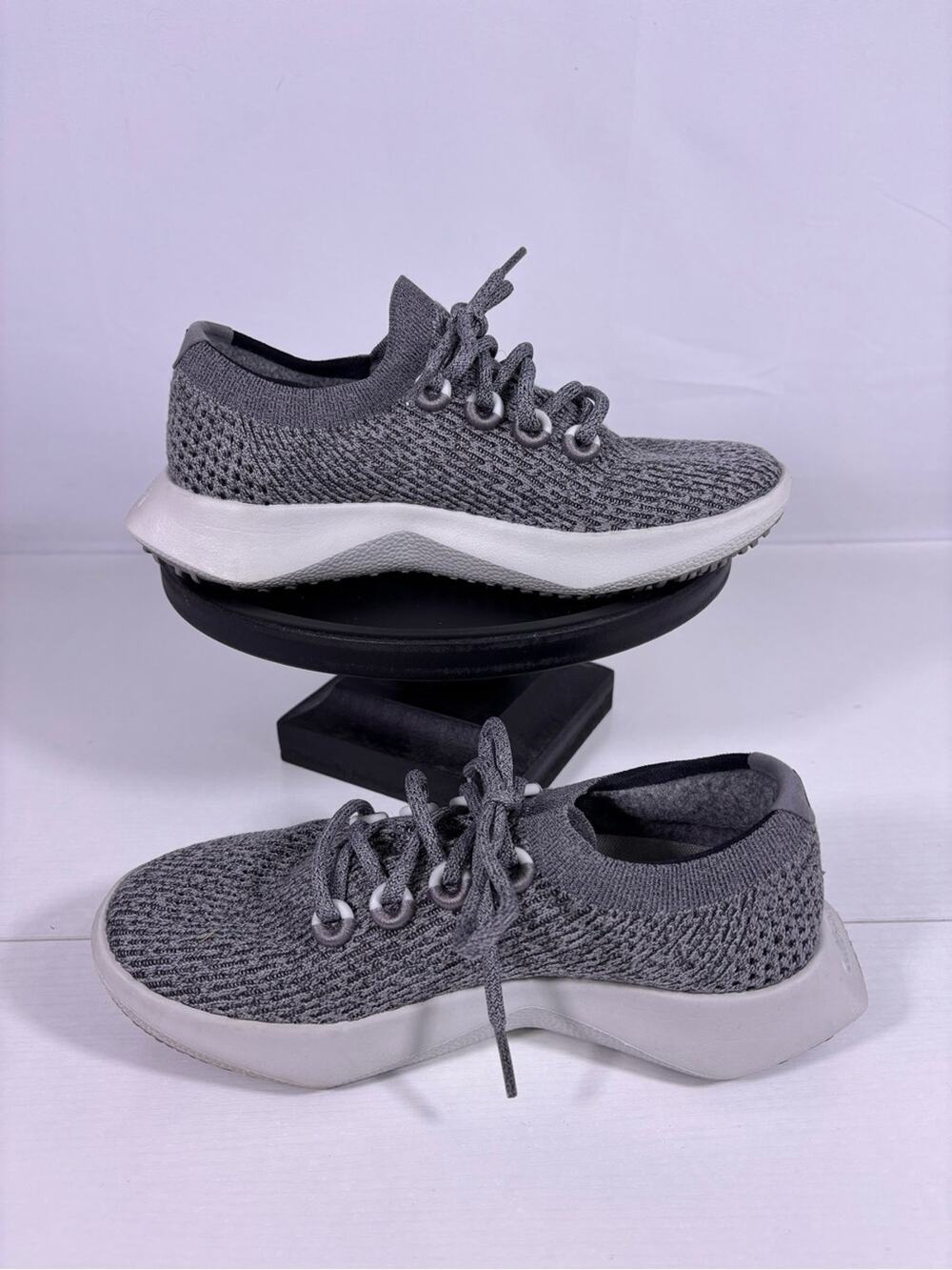Allbirds Tree Runners Gray Knit Sneakers Women’s Lightweight Comfort Casual 6.5
